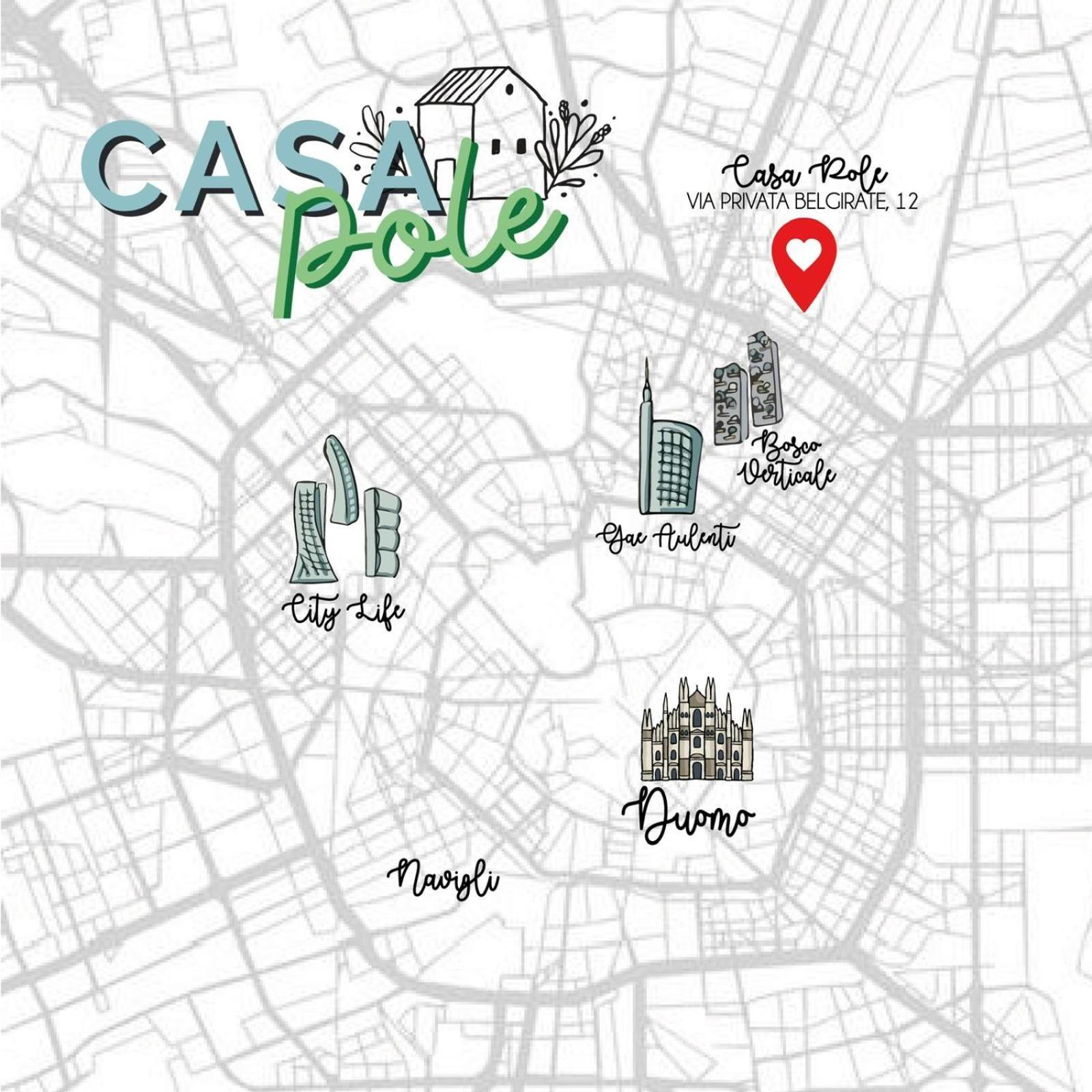Casapole Lägenhet Milano Exteriör bild